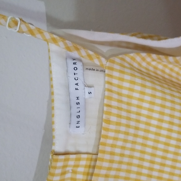 Yellow Ruffled Top - Picture 2 of 3